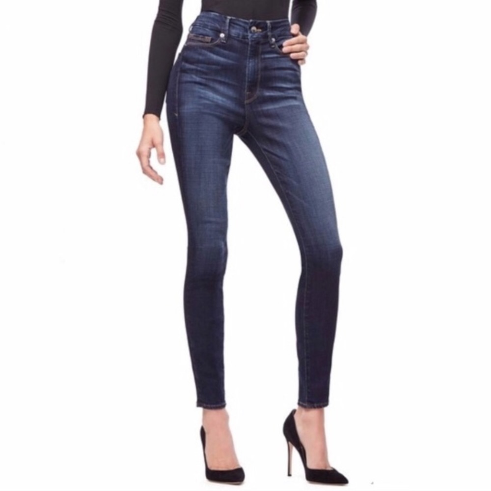 NWOT Good American Good Legs High Waist Skinny